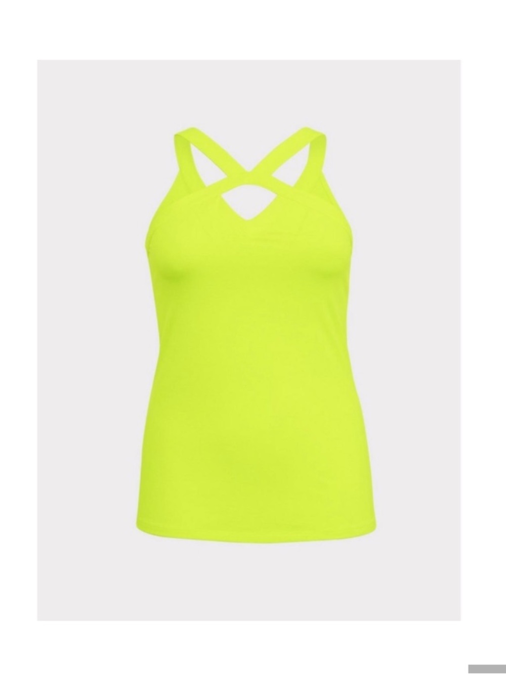 Torrid Neon Yellow Tank Top